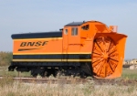 BNSF Rotary Snow Plow